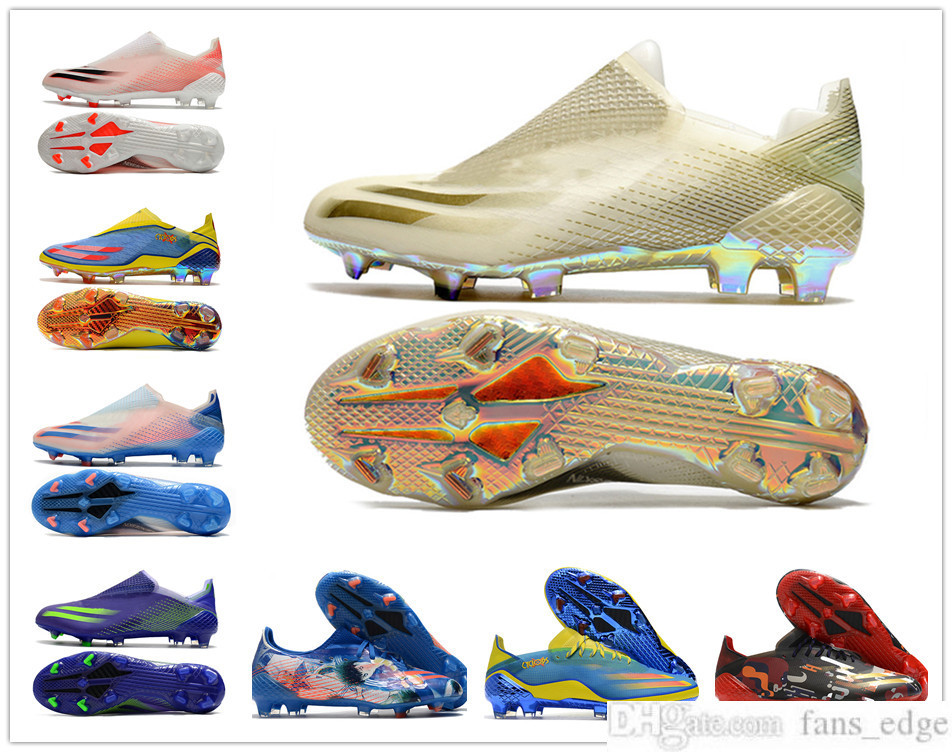 

2021 Original New X Ghosted.1 FG Mens Women Boys Ghosted .1 Lace-Up Soccer Football Shoes Soccer Boots Soccer Cleats
