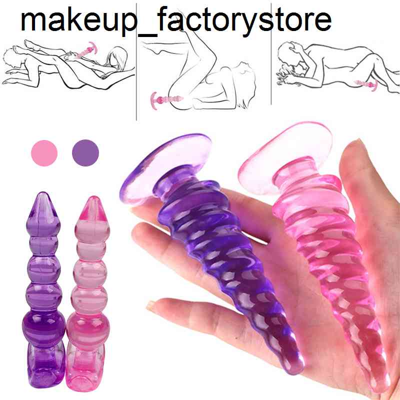 Massage New Soft Vagina Dildo Butt Plugs Prostate Massager Adults Gay Phalluses Anal Plug Beads Sex Toys For Men Women Bdsm Adult Games-image-735210049
