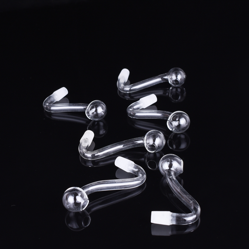 

6.5cm Mini Glass Pipes S Smoke Oil Burner Tube Smoking Accessories for Tobacco