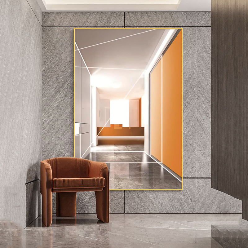 

Fashion Architecture Poster Abstract Geometry Building Picture Wall Art For Living Room Entrance Painting Canvas Prints Corridor