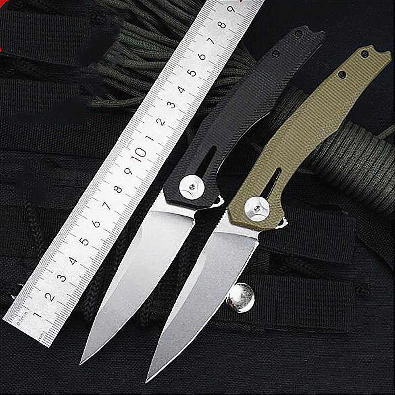 

OEM Quaity ZT0707 G10 hande CPM20CV Bade Ba Bearing Fipper EDC/Surviva/Camping/Outdoor/Hunting/Pocket/Foding Knife