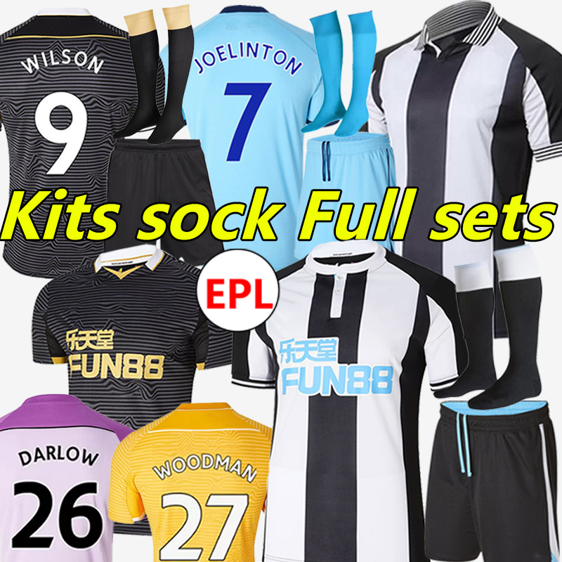 

22/23 RETRO NewcastL e Soccer Jerseys BRUNO G. WILSON JOELINTON NEW CASTLE 21/22 ALMIRON MAXIMIN SHELVEY ALMIRÓN LEWIS RITCHIE 2022 Kits sock Full sets football shirt, 21-22 third kit