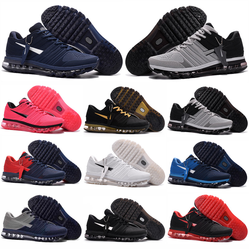 

Newest Men Zapatillas TN 2017 Shoes Designer Sneakers Chaussures Homme Basketball Mens Mercurial eur 40-45, Color 8