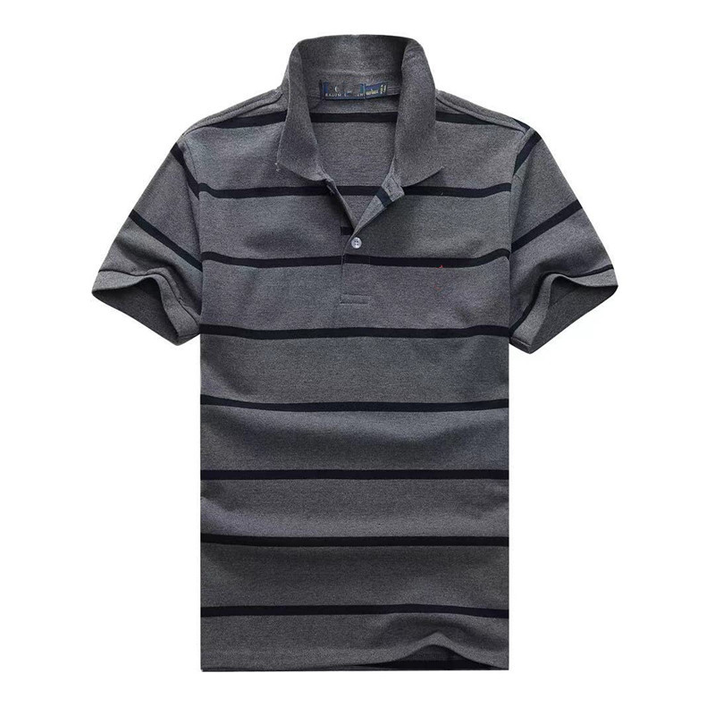 

high quality Men Polo Shirt Embroidery patchwork Designer Short Sleeve T Shirt Fashion Classic Polos Spring Clothes Tees Mens polo T shirt, White;black