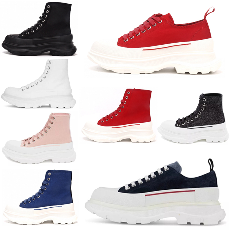 

2021 Fashion Bande de roulement SLICK SLICK UP Toilet Sneaker Femmes High Faible Sole Sole Noir Plate-forme Royale Rouge Rose Rose Whi 01zI#, Black