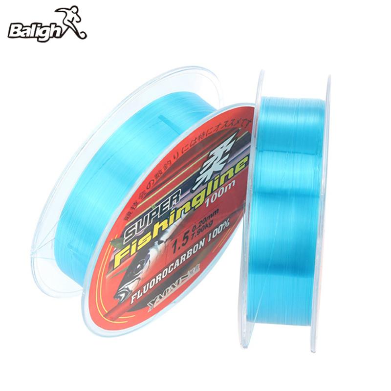 

Braid Line Balight 100m Fishing Nylon 100% Carbon Fiber 0.1-0.5mm Monofilament Leader Multifilament/ Carp Tackle
