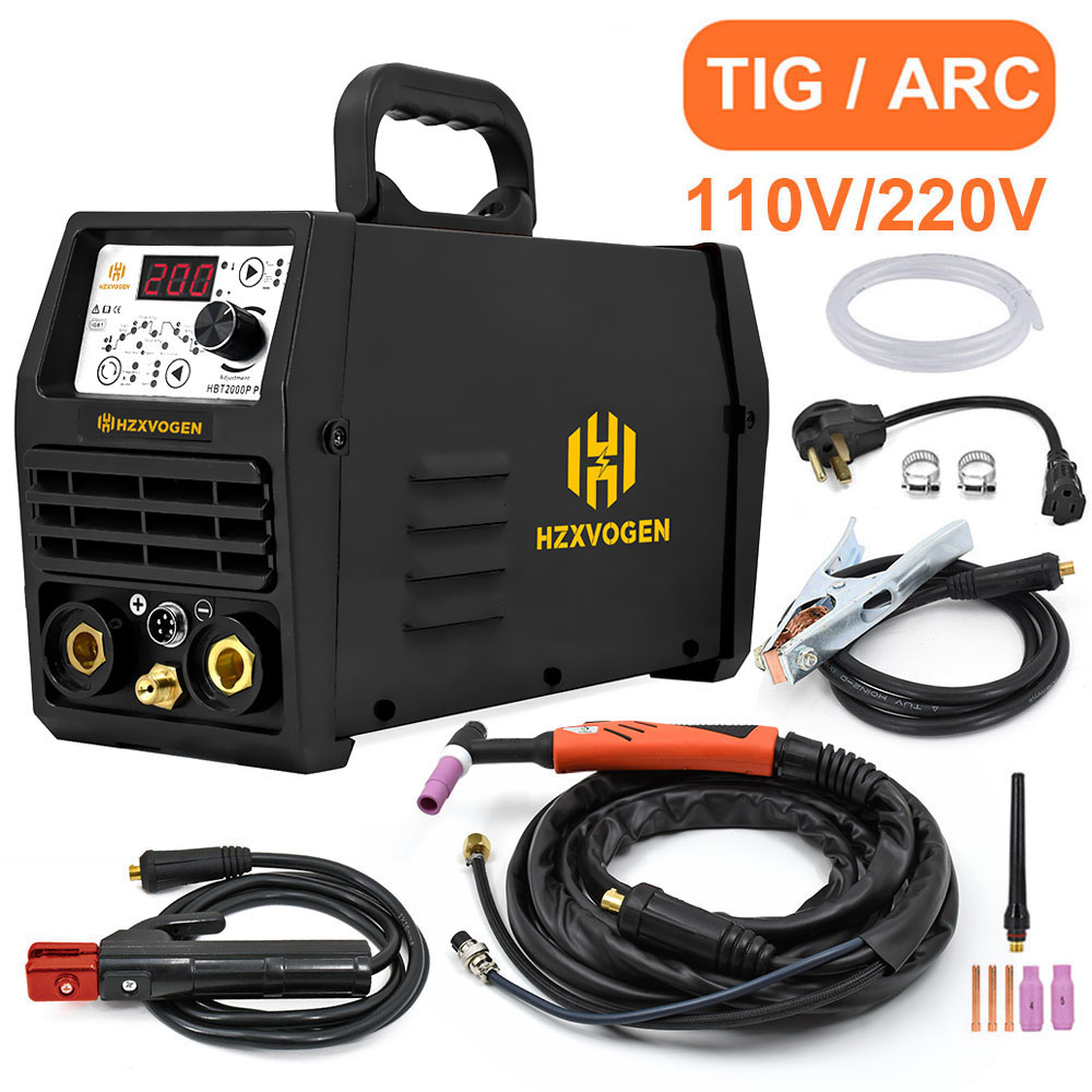 

TIG Welder 200A Pulse 110V/220V ARC MMA Stick Inverter Welding Machine IGBT