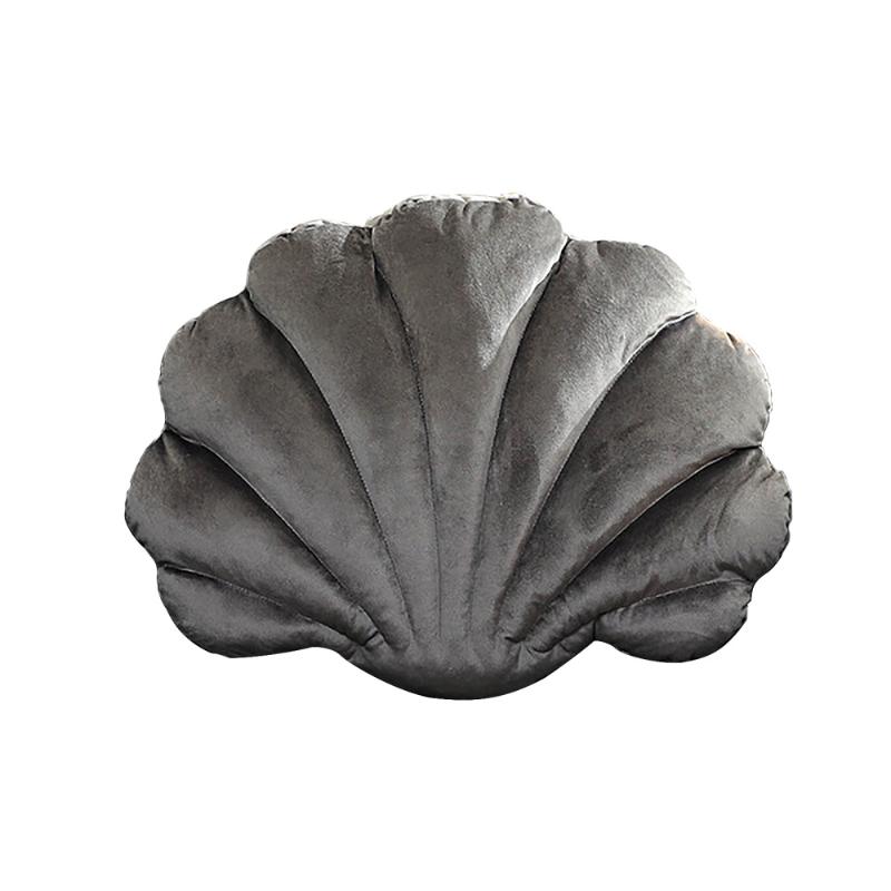 

Cushion/Decorative Pillow Seashell Fairy Stuffed Sofa Cushion Cushions Scallop-shaped Dutch Fleece Linen 3 Colors Pillows