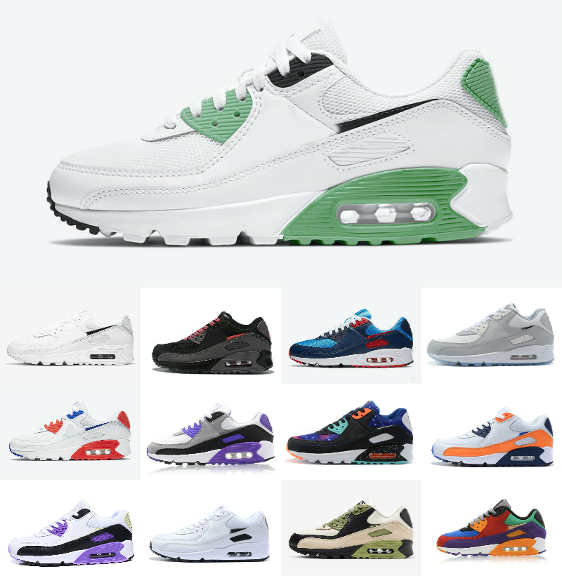 

2021 New Classic 90 Running QS Shoes air90 Reverse Duck Camo Orange WMNS Chaussures 90s VIOTECH BE TRUE Black White Red Sports Sneakers B332