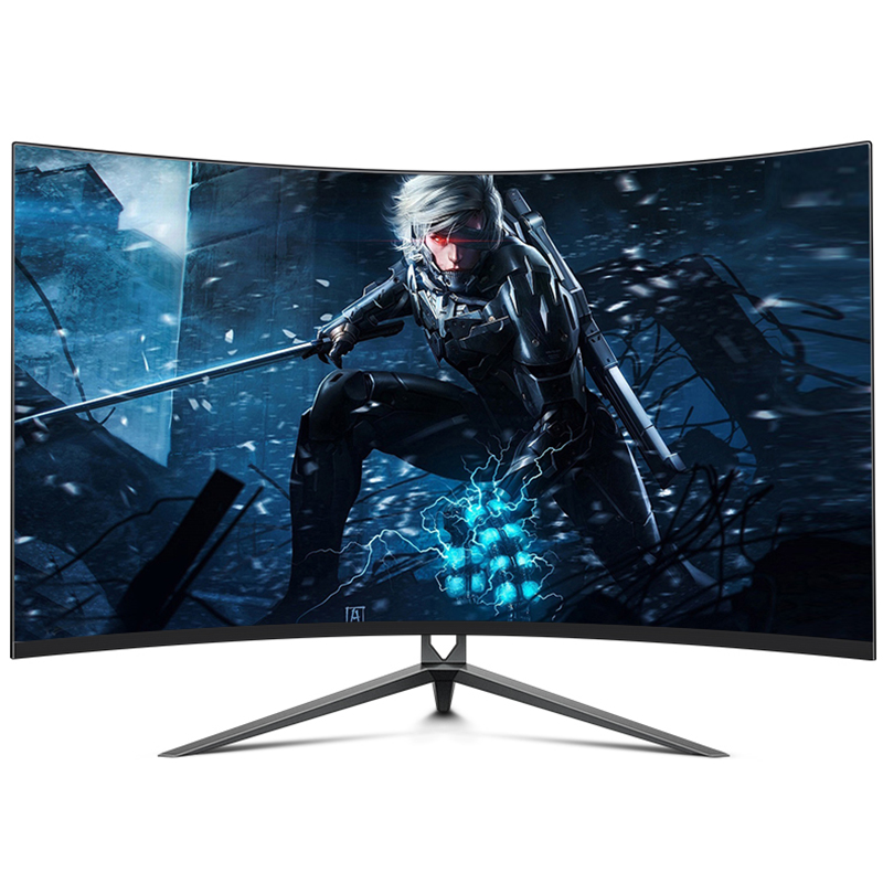 

2K 144HZ 32"curved Screen MonitorGamer 2560×1440p LCD HD Gaming Display Monitor PC for Desktop 1 MS Computer HDMI Monitor Gamer