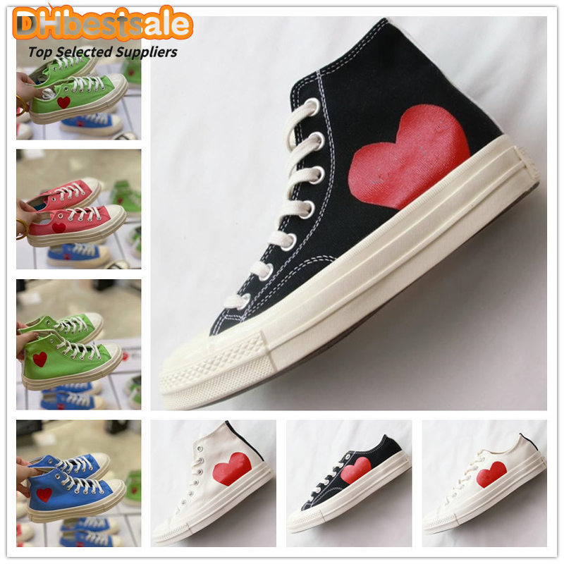

1970s Big Eyes Play Chuck 70 Multi Heart 70s Hi Canvas Skate Classic 1970 Canvas Shoes Jointly Name Skateboard Casual Sneakers DHbestsale