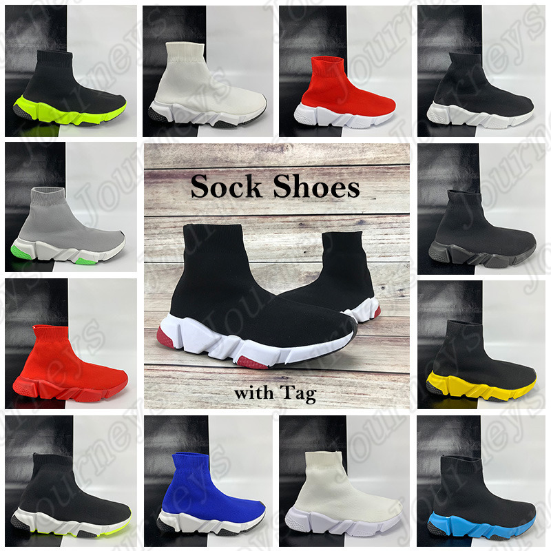 

Paris Sock Shoes Men Women Trainers triple black beige 2019 red white green 2018 Sneakers with Tag mens womens running shoes EUR 36-45, 12.bubble wrap