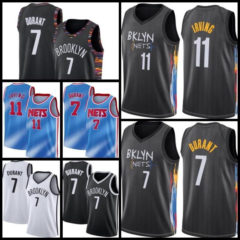 

Brooklyn Nets Kevin 7 Durant Jersey Basketball James 13 Harden Kyrie Jersey Irving Black 72 Biggie Men Trae 11 Young 2021 New, Black;red