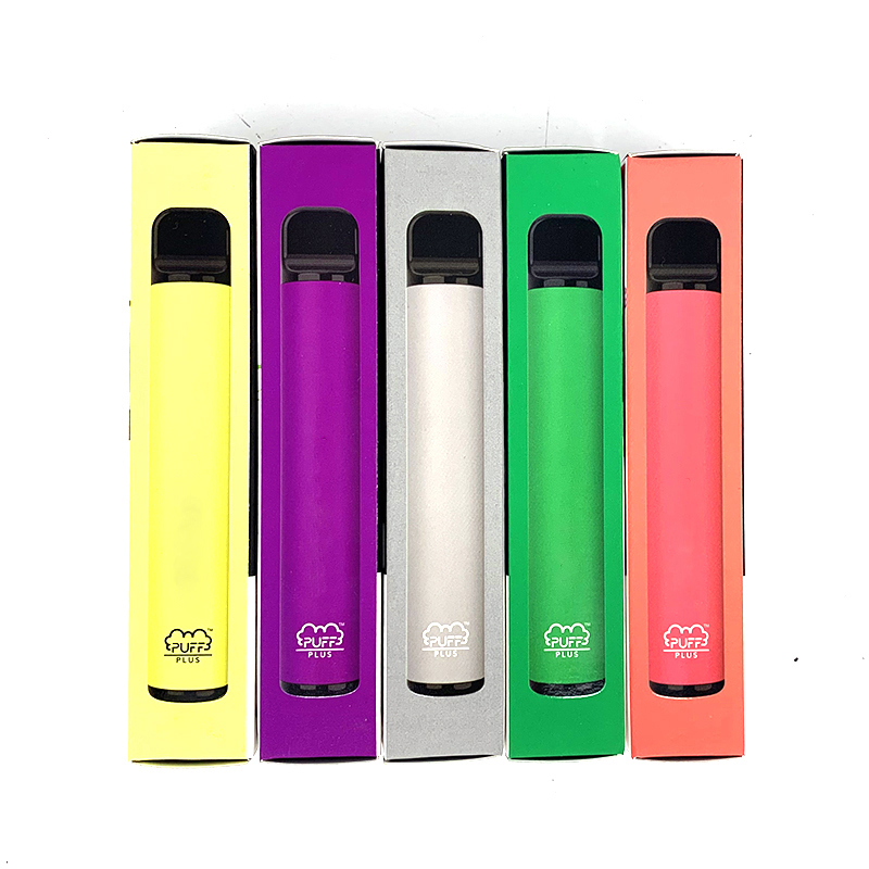 

PUFF BAR Puff Plus Disposable Vape Pen Pods Pre-filled Starter Kit 550mAh Battery 3.2ml Cartridge Vape Kit 800 puffs pk Glow