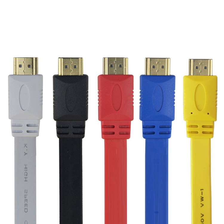 

Premium High Speed HDMI with Ethernet cables 0.5m 3d 4k flat 25 meter hdmi cable