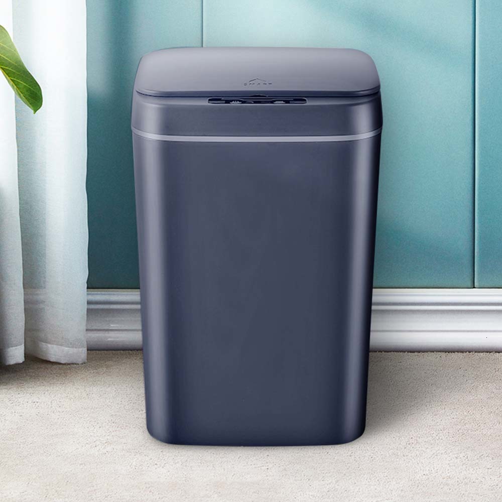

2021 New Automatic Smart Dustbin Sensor Electrical Waste House Can for Toilet Trash Oaub