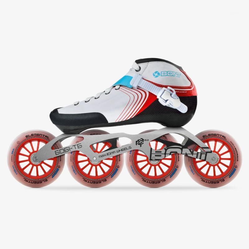 

BONT Inline Dart skate boot speed skate boot carbon Professional1, 4x110mm pkg