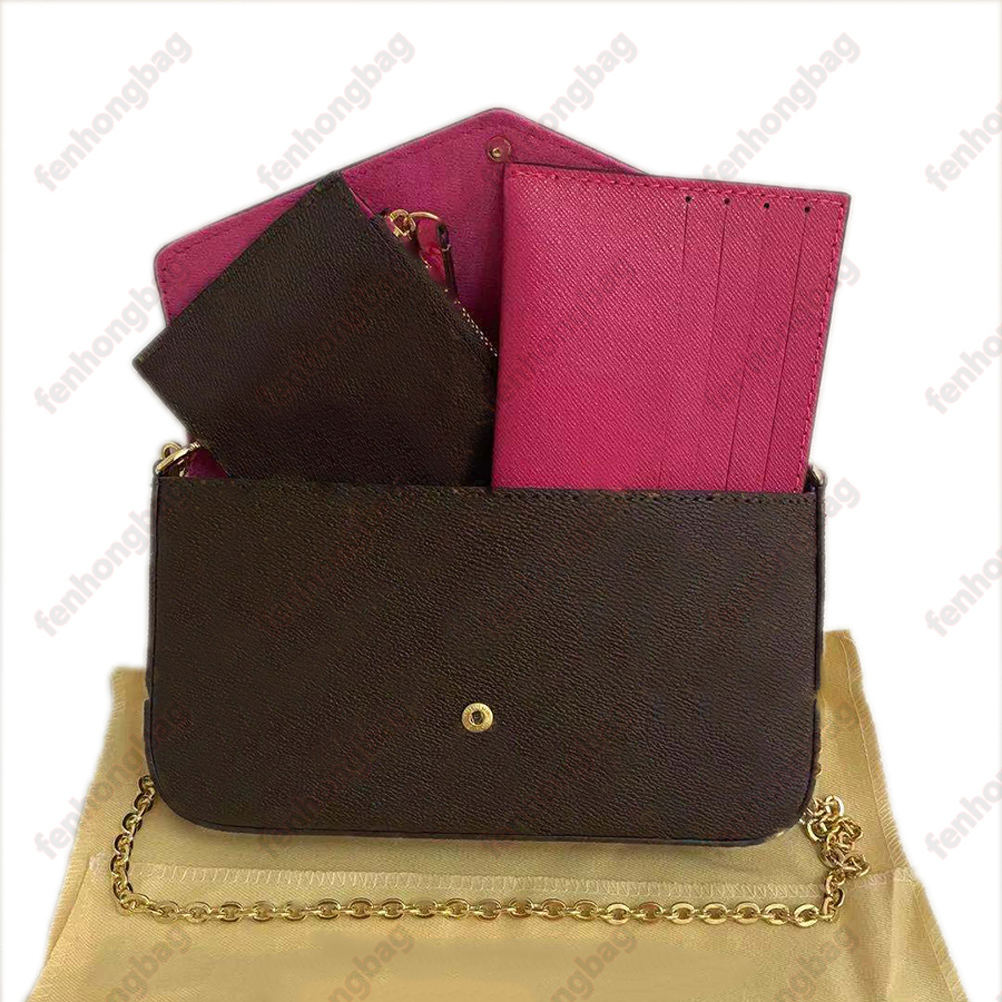 

Designers bag Newset Designer Shoulder Bags Women Lady Messenger 21cm Classic pattern Genuine Leather Chain Handbags Purse 027, Dustbag