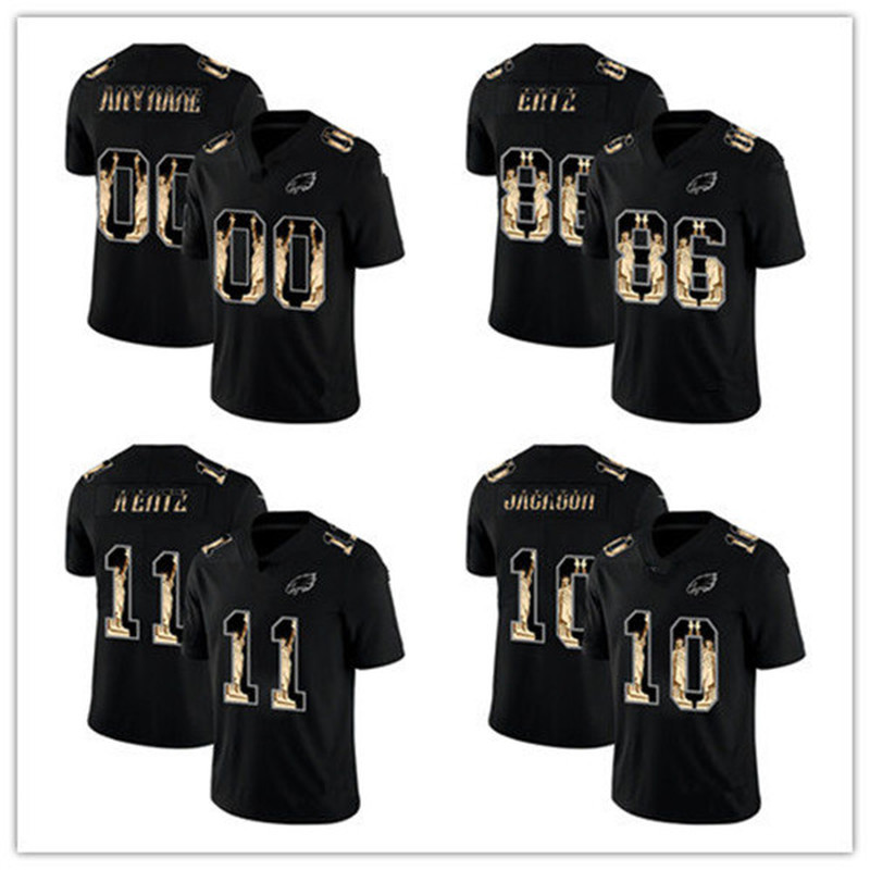 

Philadelphia''Eagles''MEN WOMEN YOUTH Carson Wentz Zach Ertz DeSean Jackson statue of liberty black football Jersey