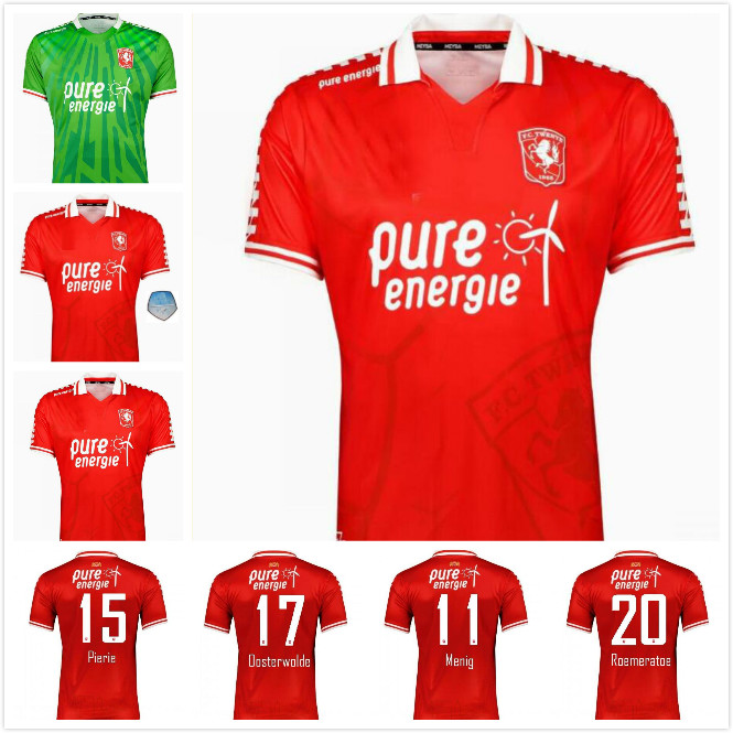 

21 22 Twente Enschede FC soccer jerseys home Menig Selahi ABURJANIA Roemeratoe men football shirts maillot de foot camisetas