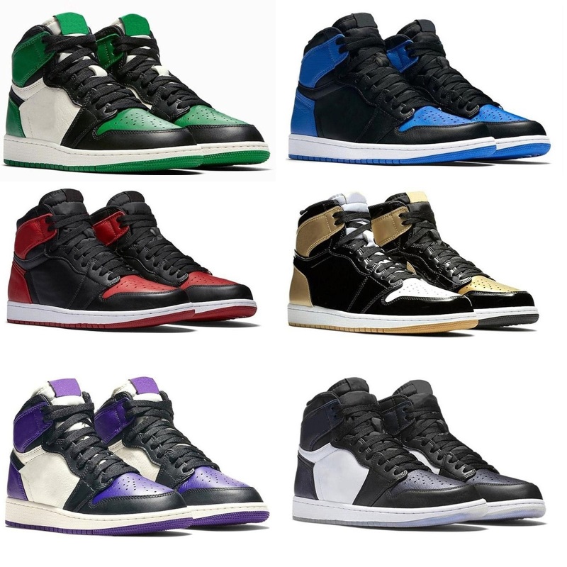 

University Blue 1 1s basketball shoes men women sneakers light smoke grey twist high dark mocha obsidian shadow mid mens trainers with box