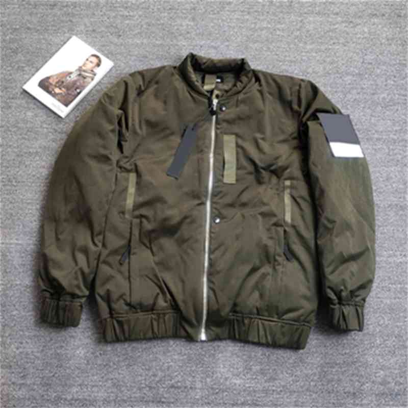 

Men's Down & Parkas puffy jackets FW autumn and winter casual thickened cotton fashion brand jacket heater KSFI, Black