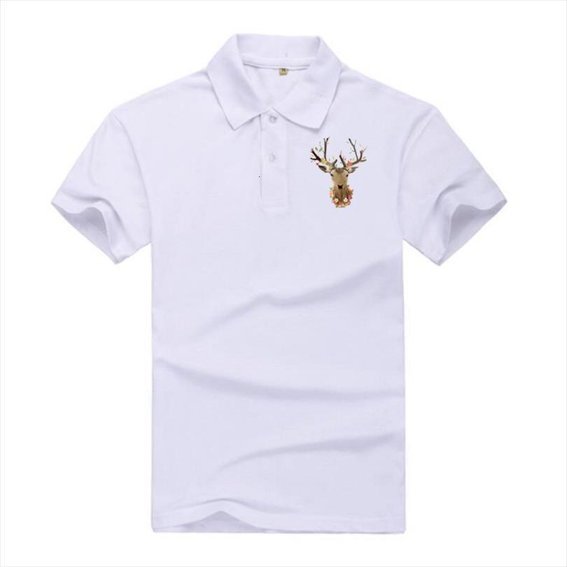 

Brand Shirt Summer Short Sleeve Men Polo Classic Homme Clothing Casual Cotton Designer Slim Print Fashion Tops, White;black