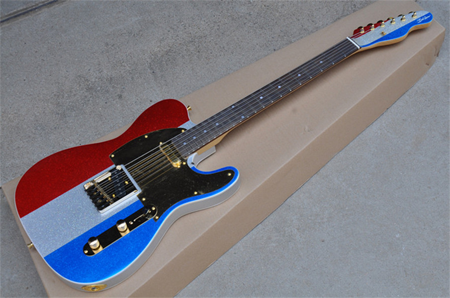 

Factory Custom Shop Bill Owens Signature Telecaster Electric Guitar Tele Basswood Body Golden Hardware