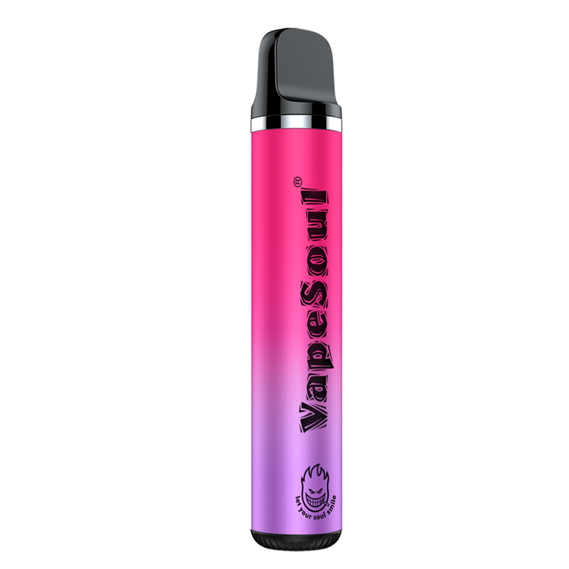 

Vapesoul Soul Smile 2000 Puffs Disposable Vape E Cigarette Starter Kit 6ml Pods 850mAh Battery Itsuwa Original