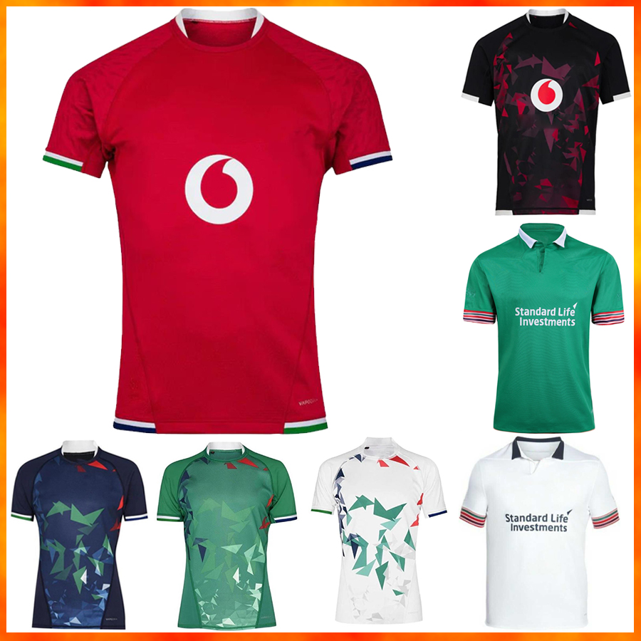 

2021 size S-5XL top quality rugby jerseys British & Irish Lions for men 21 22 HOME SINGLET training test Warm Up camisetas jersey ball shirt, Black;gray