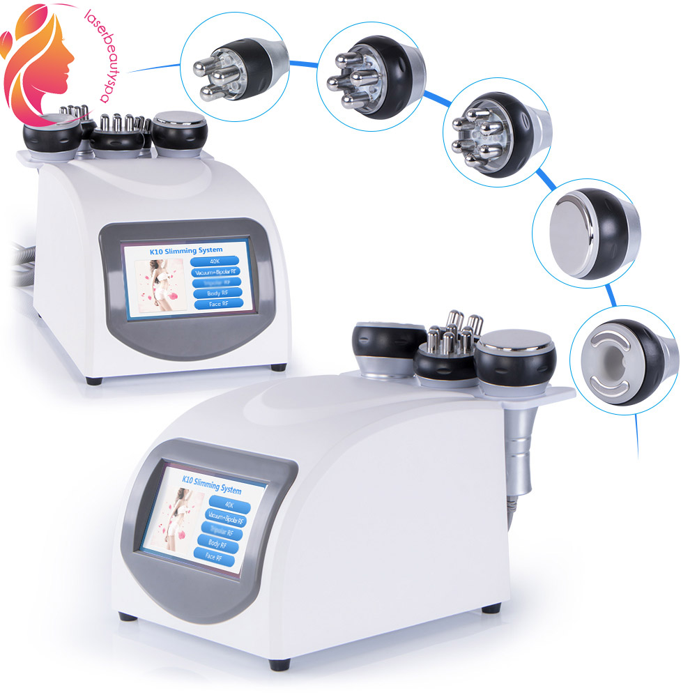 

5in1 40K Cavitation Ultrasonic RF Vacuum Body Slimming Machine Fat Removal