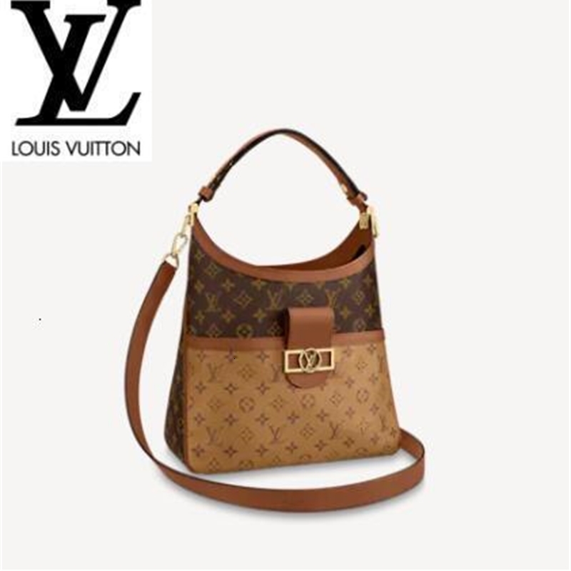libobo6_ G7I2 M45195 HOBO DAUPHINE MEDIUM HANDBAG Women Handbags Bags Top Handles Shoulder Bags Totes Evening Cross Body