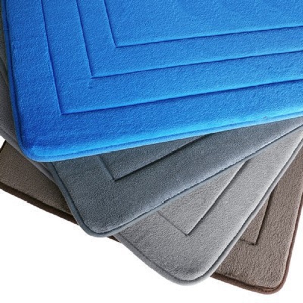 

Absorbent Non Slip Bath Mat Washable Memory Foam Rug Safety Home Carpet Pad for Bathroom Water Absorption Decor