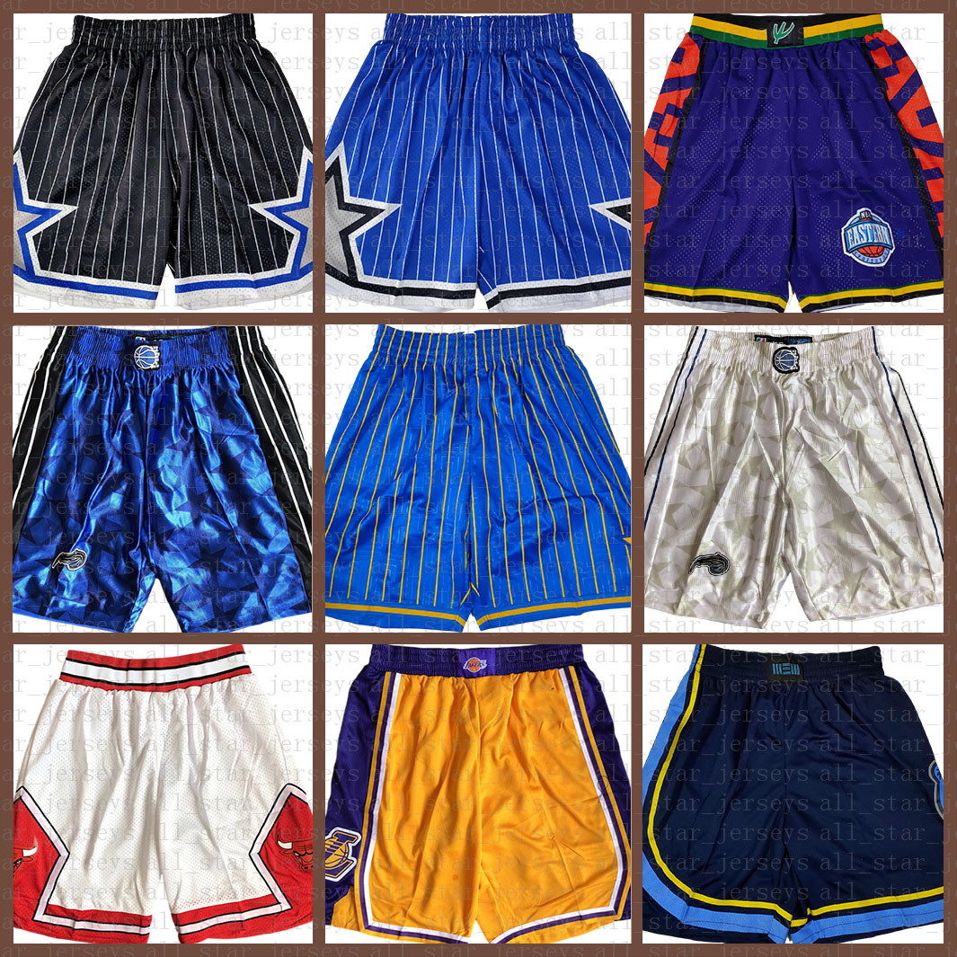 

Orlando Magic Basketball Shorts San jersey Antonio Spurs Pocket Top Shorts New jersey Orleans Pelicans New York Knicks, Black;red