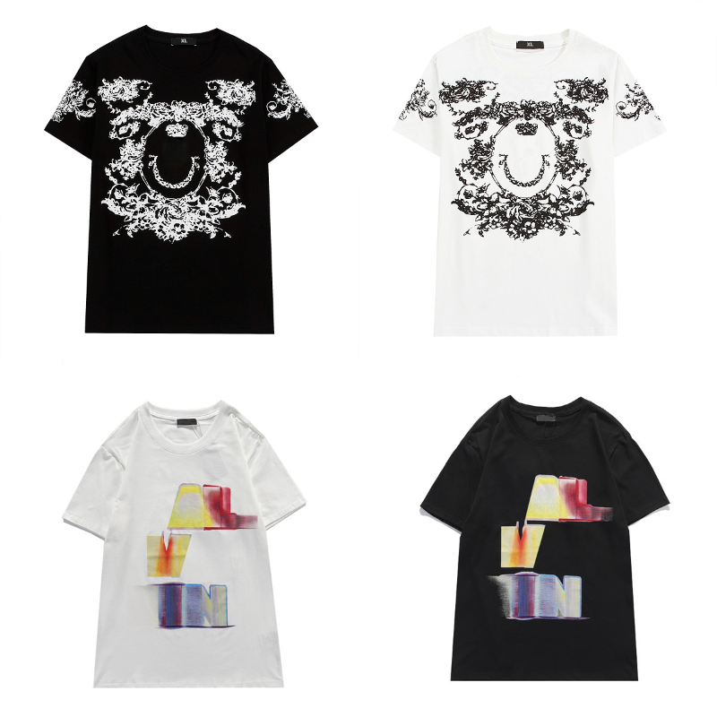 

2021 New Mens Women Designers T Shirt Fashion Men T Shirts Street Designer Tees Shorts Sleeve Tshirts 21ss, White;black
