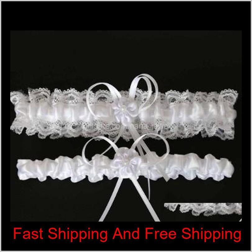 

Ivory Sexy Lace Bowknot Bridal Garter Set Bride Wedding Accessories Leg Garters Belt Women Liga Blue White Pink Yh9Qx 4Wigb