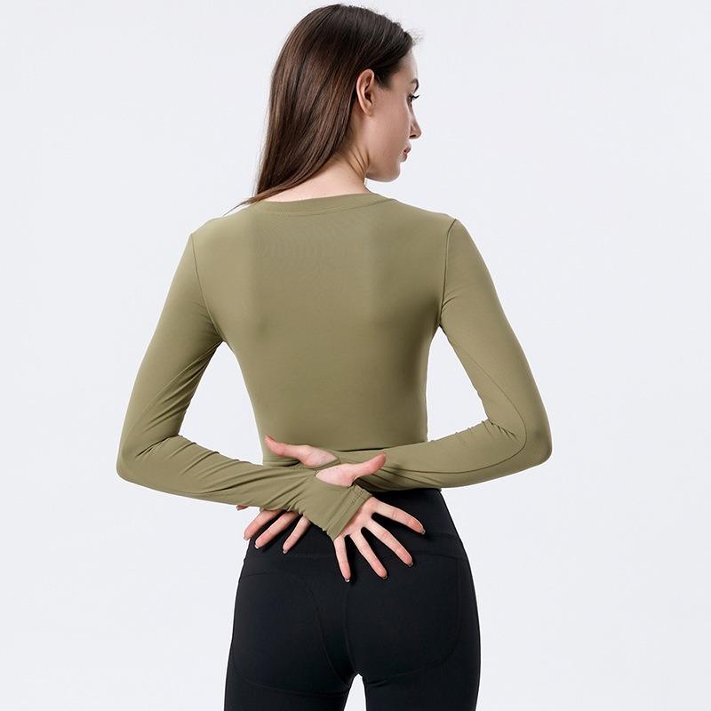 

Yoga Outfit Sexy Women's T-shirt For Gym Blouses Tank Tops Woman Sports Joggers Sport Trainer Sweatshirt Long Sleeve Shirt 2022