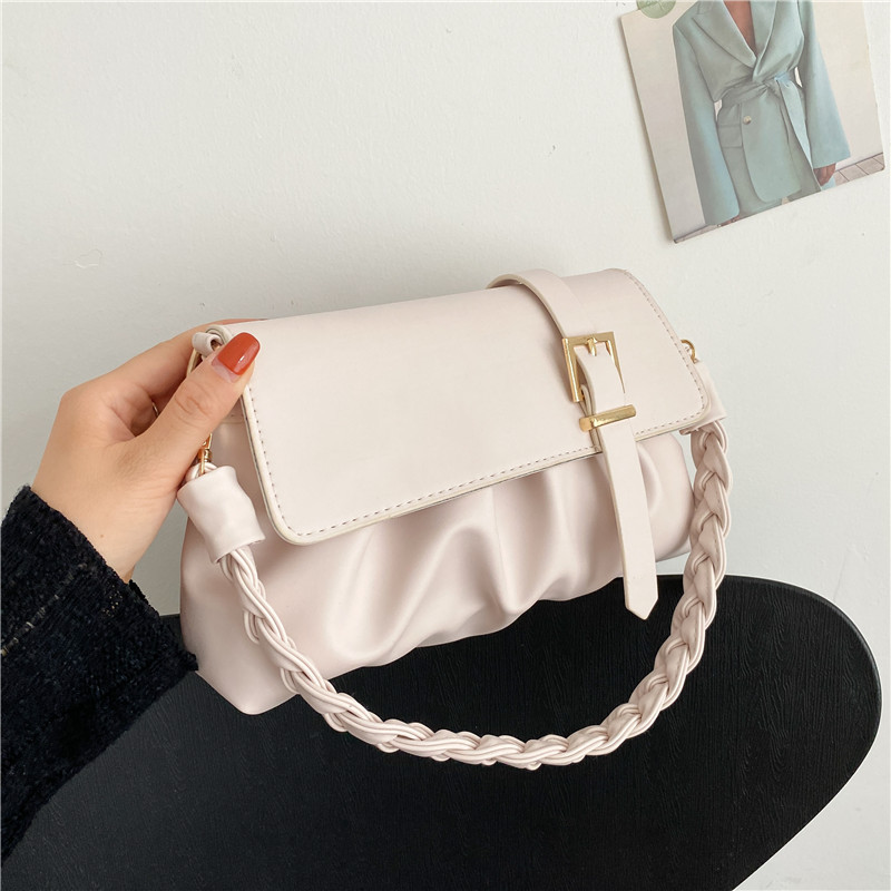 

HBP Underarm bag 2021 tide French fold design texture shoulder light summer messenger bags, Pu