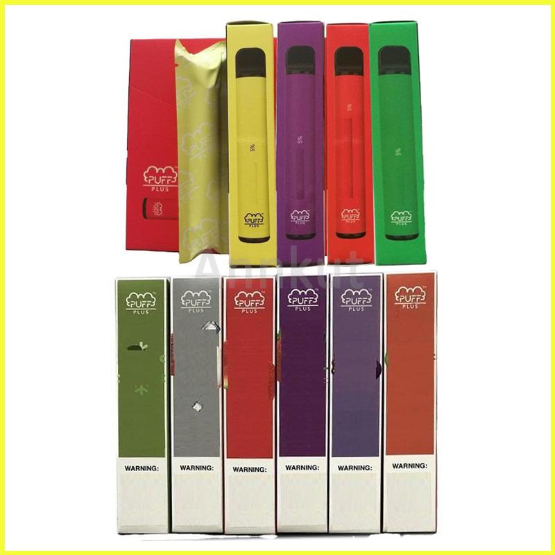 

Puff Bar Plus Device,Disposable Device 550mAh Battery 800+ Puffs 3.2ml Pod 7 Colors No Maintenance Charging or Refilling