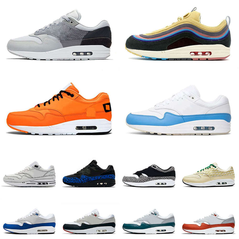

Top Quality Cushions Max 1 Running Shoes Sean Wotherspoon Men Women University Blue London Air\rAir JID Orange Trainers Sports 2IUI mikee, D14 40-45 elephant