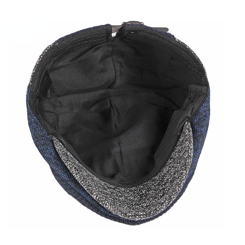 

Berets Cotton Beret Cap Black Spring Autumn Hat For Men Women Adjustable Ivy Sboy Flat Caps High Quality Solid Knitted Hats