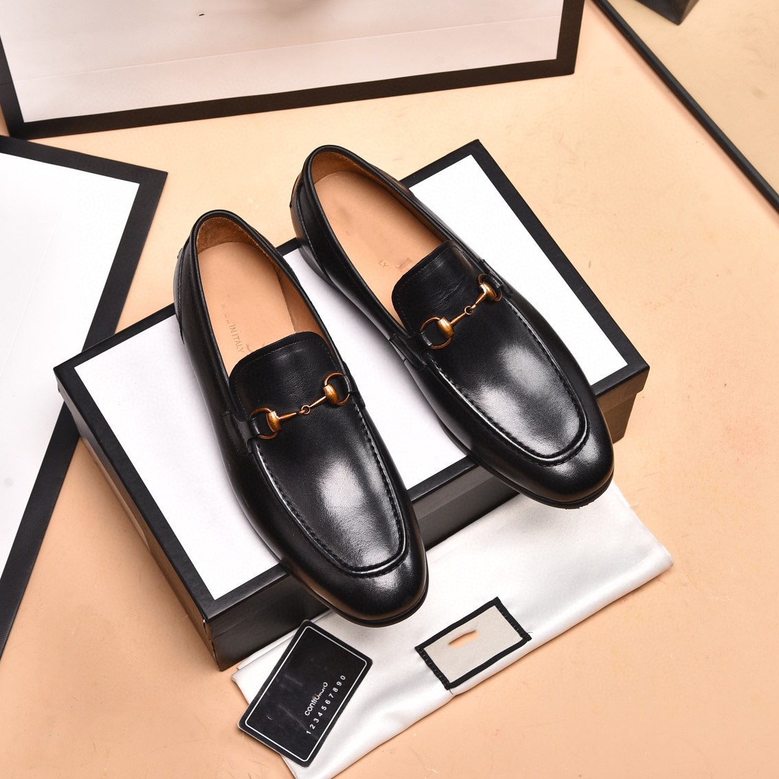 

Genuine Leather Men Casual Shoes Luxury Brand Designer Mens Loafers Moccasins Breathable Slip on Black Driving Shoes Plus Size 38-45