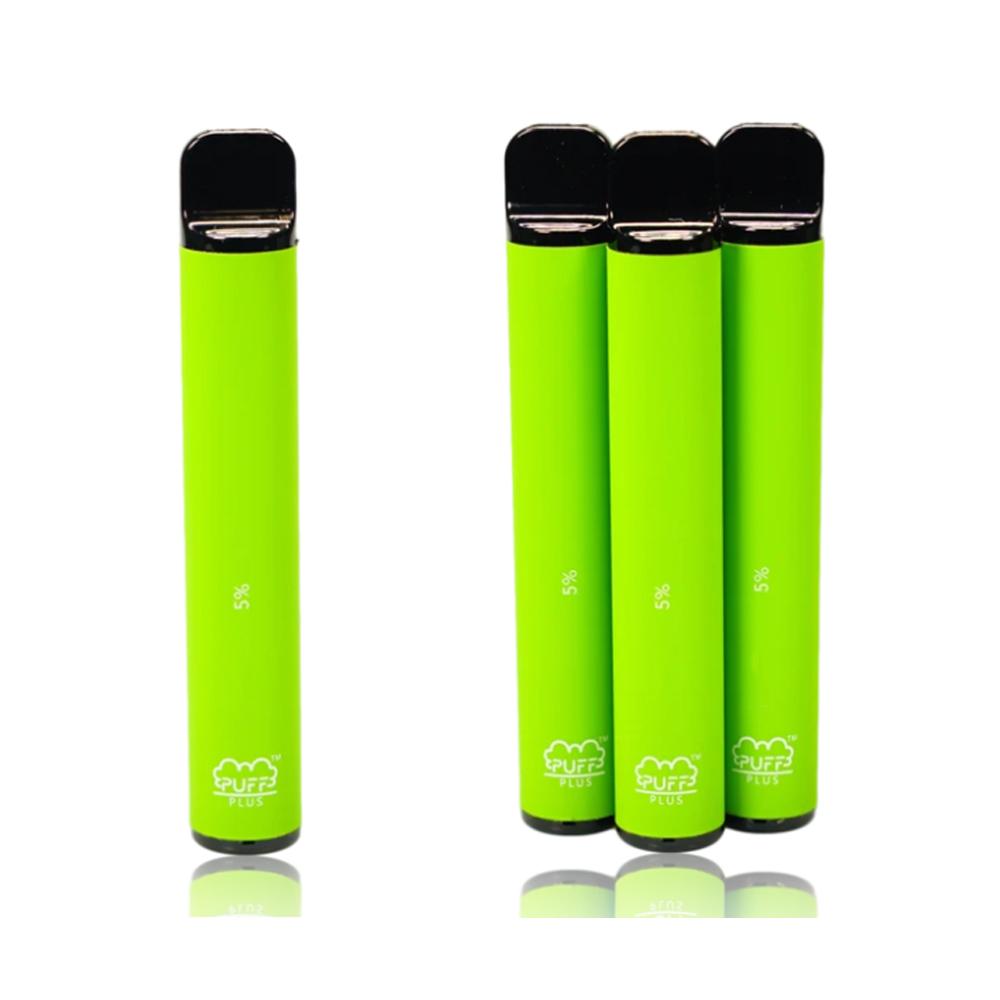 

Puff Plus Disposable electronic cigarette vape 800 Puffs E cigarettes Device Pre-filled pods 3.2ml vapes Pen 22 colors 650mAh Built-in battery