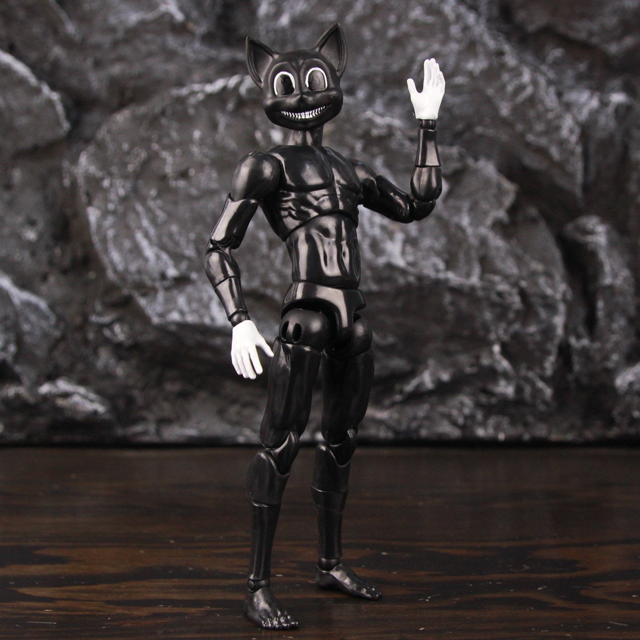

SCP-1923 Horror Cartoon Cat 6" 17cm Action Figure Figurine SCP Foundation 1923 Toys Anime Doll Model 1112, Khaki