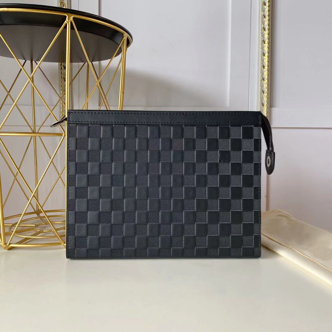 

2021 Fashion Women Genuine Bags Leather Long 41696 Wallets with dustbag box card Holder Purses cx#352, Black