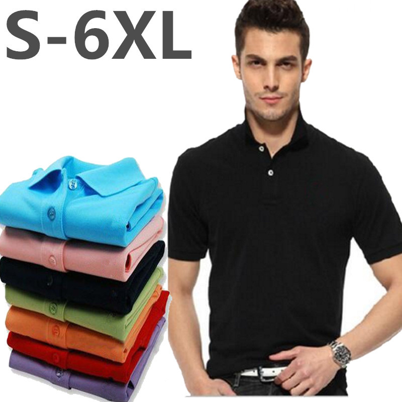

High Quality Men Tops Shirts Casual Mens Big Small Horse Crocodile Embroidery Cotton Short Sleeve Polo Shirts Male Slim Fit Tops Tees, White;black
