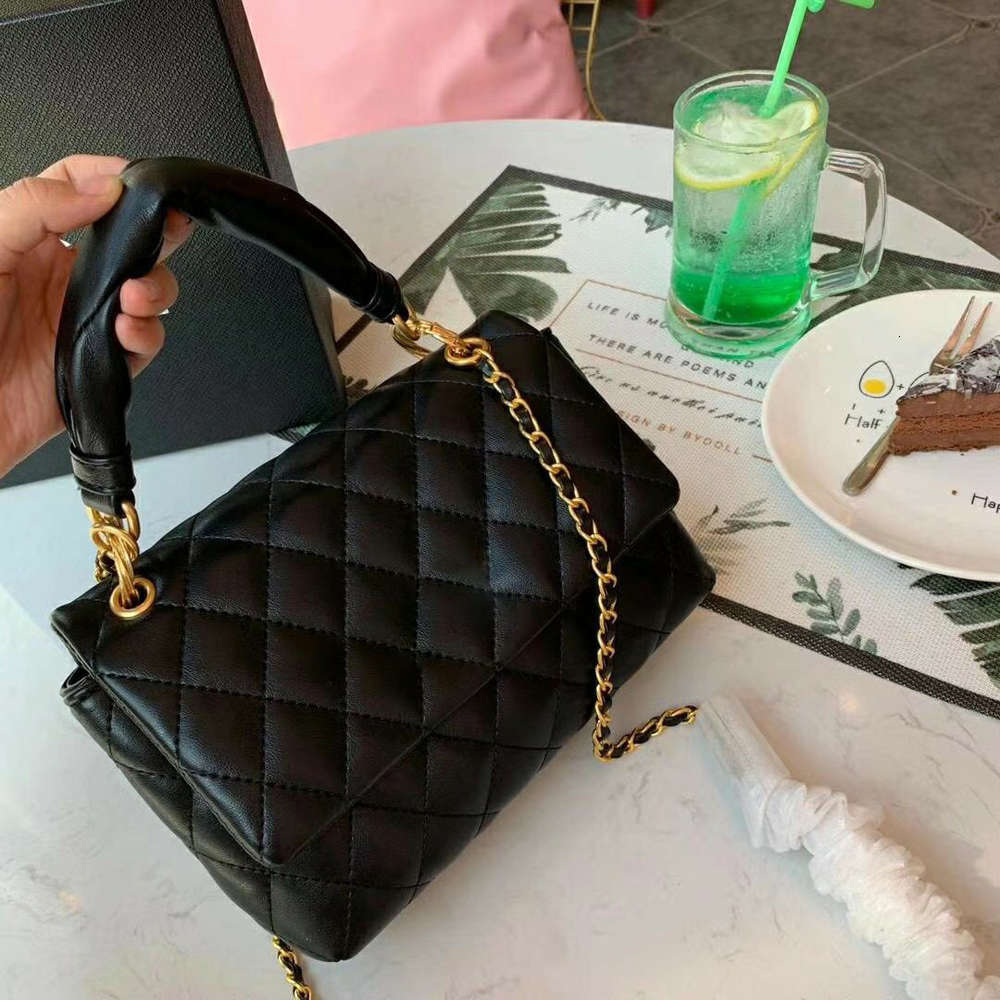 

Luxury Senior feeling the 2020 new tide winter small sweet wind ling from chain handbag fashion single shoulder bag