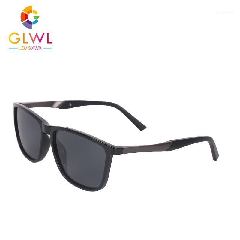 

Sunglasses Sun Glasses For Man 2021 Male Eyeglasses Vintage Sunglass Driver's Lenses Brown Mirror Square Frames High Quality