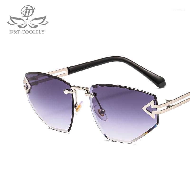 

Sunglasses D&T 2021 Fashion Women Men Vintage Colorful Lens Designer Unique Alloy Frame Female UV4001