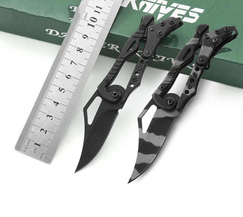 

Creative transformation mini SR2010 Folding knife tactical survival 5cr15 blade 3cr13+ABS handle outdoor camping hunting EDC tools